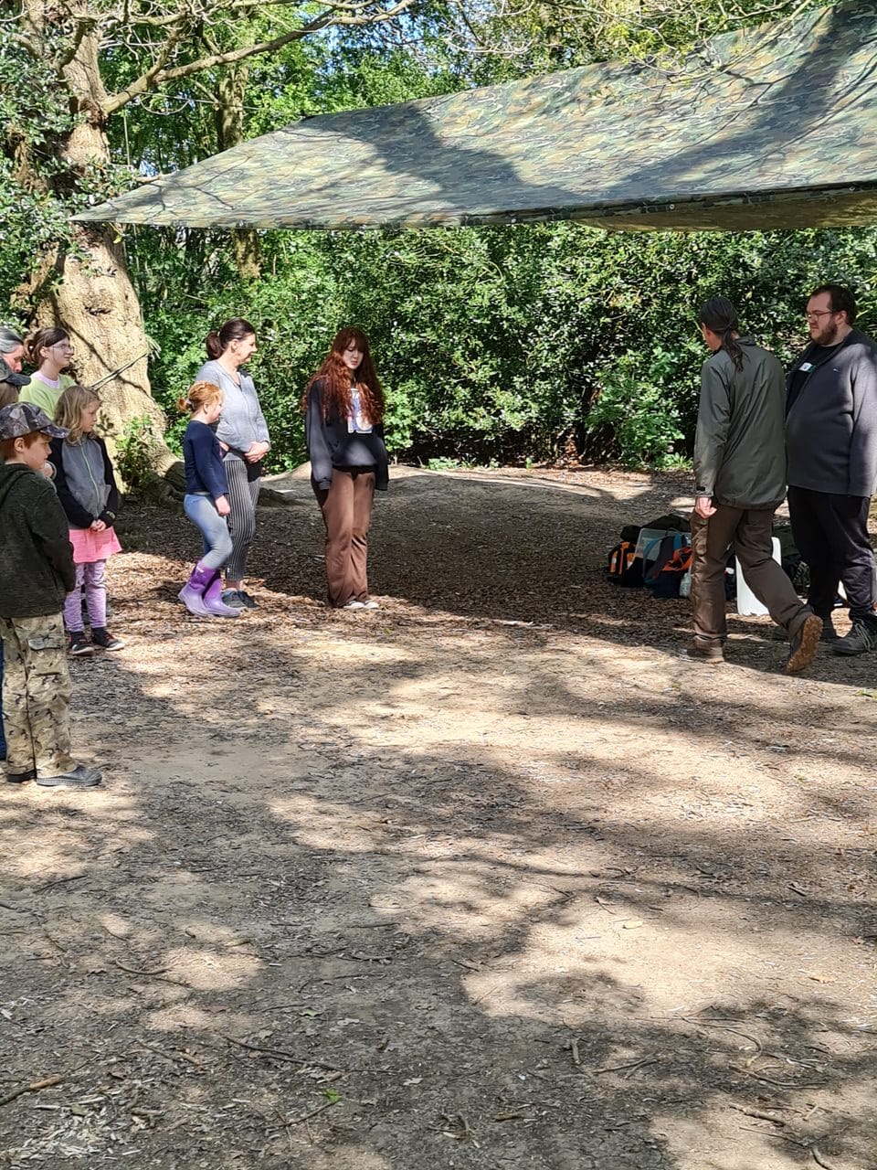 Orchard Ambassadors gathering at The Peace Orchard